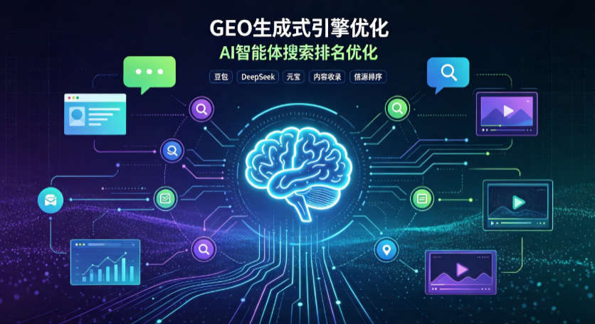 河口区GEO 浪潮来袭：生成式引擎优化崛起，创作者争抢豆包、DeepSeek、元宝智能体流量入口